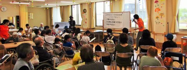 知立市役所長寿介護課様の説明 知立市役所長寿介護課様の説明
