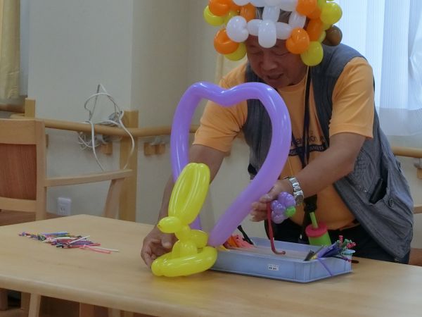 ハートの中のウサギが完成 ハートの中のウサギが完成