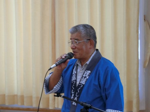 稲垣さんのご挨拶 稲垣さんのご挨拶