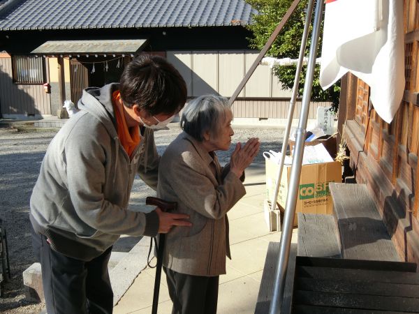 祈りを込めて・・・