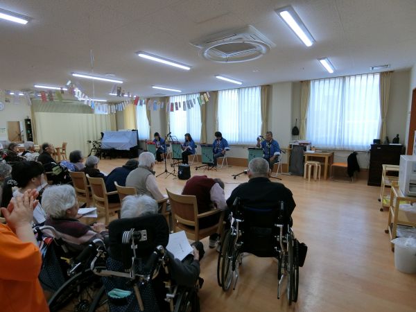 つくし会の皆様の準備が整いました つくし会の皆様の準備が整いました