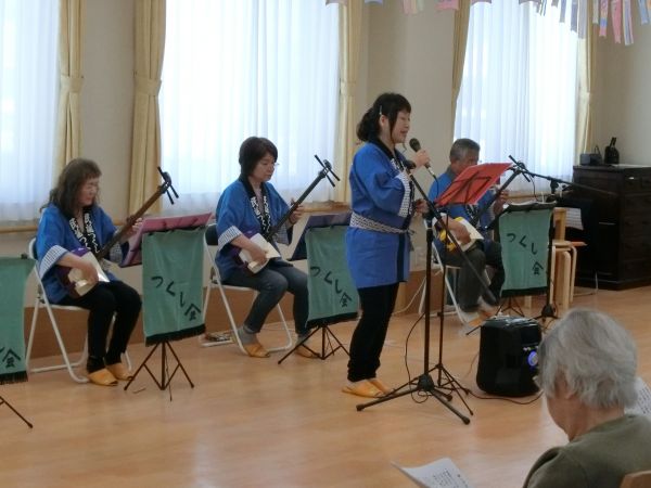 三味線の音色が染み入ります・・ 三味線の音色が染み入ります・・