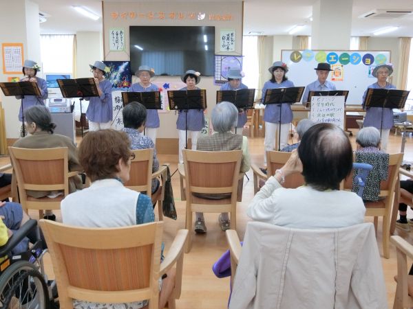 会場が一体となっています 会場が一体となっています