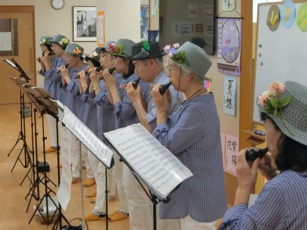 息もぴったりの演奏です 息もぴったりの演奏です
