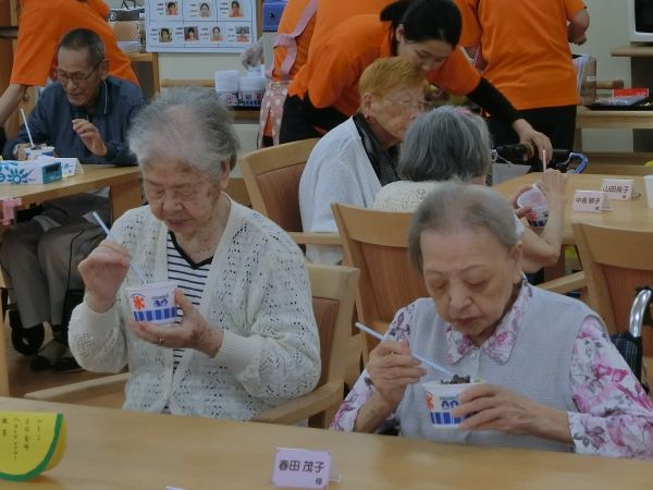 まずはかき氷を頂きました まずはかき氷を頂きました