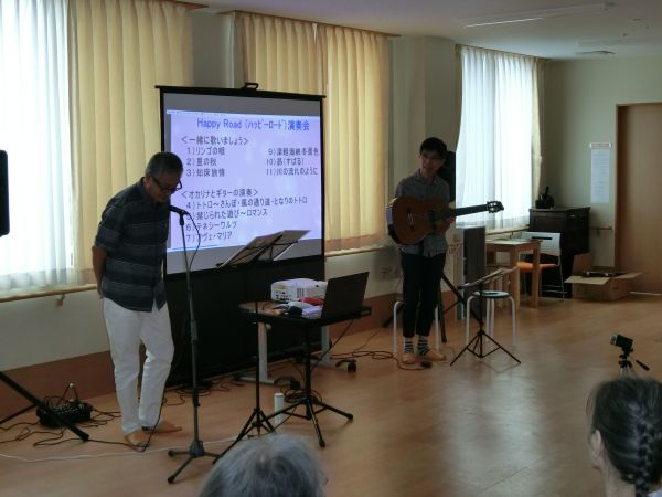 お二人のご挨拶です お二人のご挨拶です