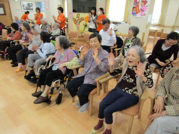 会場が一体となって・・ 会場が一体となって・・