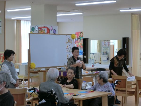 代表の方からご指導を受けます・・ 代表の方からご指導を受けます・・