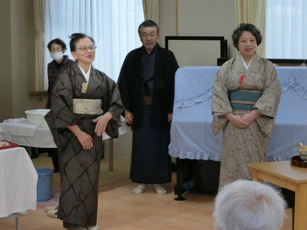 ご挨拶を頂戴いたしました ご挨拶を頂戴いたしました